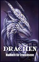 Drachen Malbuch Für Erwachsene