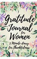 Gratitude Journal for Women