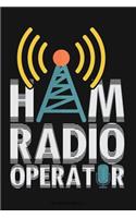 Ham Radio Operator: Lined Page Journal Notebook for Writing