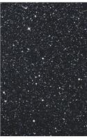 Glitter Notebook Black