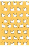 Precious Cats - Orange: College Ruled Notebook