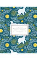 An Organizer Wedding Planner: Polar Bear in Galaxy Step-By-Step Wedding Planner Notebook: Size 8x10: Polar Bear in Galaxy Step-By-Step Wedding Planner Notebook: Size 8x10