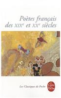 Poetes Francais Des 19eme Et 20eme Siecles