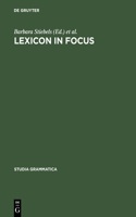 Lexicon in Focus