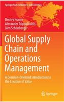 Global Supply Chain and Operations Management