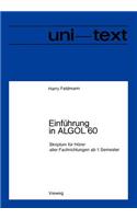 Einführung in ALGOL 60