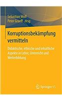 Korruptionsbekämpfung Vermitteln