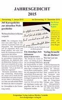 Jahresgedicht 2015