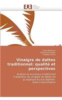 Vinaigre de Dattes Traditionnel