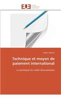 Technique Et Moyen de Paiement International