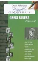 Great Rulers  Of The World- Quick Ref Biographies Omnibus