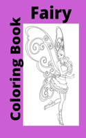 Fairy Coloring Book: Kids for Ages 4-8