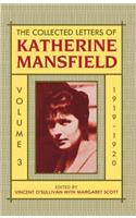 The Collected Letters of Katherine Mansfield: Volume III: 1919-1920