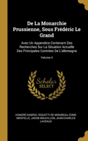 De La Monarchie Prussienne, Sous Frédéric Le Grand