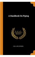 Handbook on Piping