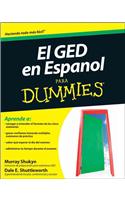 El GED en Espanol Para Dummies