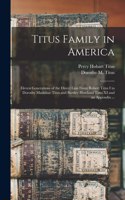 Titus Family in America