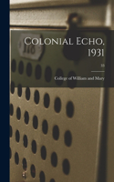 Colonial Echo, 1931; 33