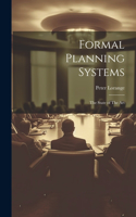 Formal Planning Systems