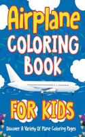 Airplane Coloring Book For Kids