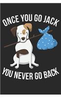 Jack Russell Terrier Notebook - Funny Gift for Jack Russell Terrier Lovers - Jack Russell Terrier Journal: Medium College-Ruled Journey Diary, 110 page, Lined, 6x9 (15.2 x 22.9 cm)