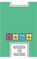 Notebook for Unicorns