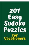 201 Easy Sudoku Puzzles for Vacationers