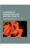 Calendar of Inquisitions Post Mortem