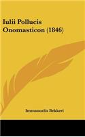 Iulii Pollucis Onomasticon (1846)