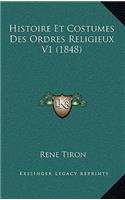 Histoire Et Costumes Des Ordres Religieux V1 (1848)