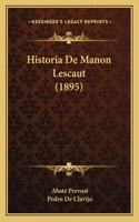 Historia De Manon Lescaut (1895)