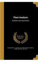 Plant Analysis