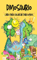Libro para colorear de dinosaurios para niños