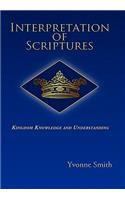 Interpretation of Scriptures