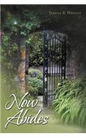 Now Abides: (English)