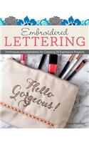 Embroidered Lettering