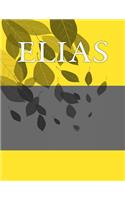 Elias: Personalized Journals - Write In Books - Blank Books You Can Write In