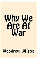 Why We Are at War