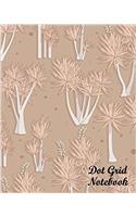 Yucca Pattern Dot Grid Notebook