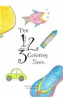 The 123 Coloring Book