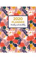 2020 Planner Weekly and Monthly