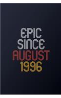 Epic Since August 1996