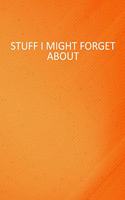 Stuff I Might Forget About