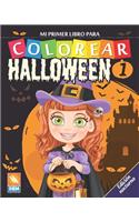 Mi primer libro para colorear - Halloween 1 - Edición nocturna