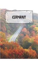 Germany: Ruled Travel Diary Notebook or Journey Journal - Lined Trip Pocketbook for Men and Women with Lines