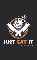 Just eat it Kebab: 6x9 Kebab - blank with numbers paper - notebook - notes