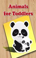 Animals for Toddlers: Easy Funny Learning for First Preschools and Toddlers from Animals Images