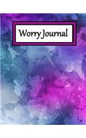 Worry Journal: Journal for Worry, Anxiety and Depression