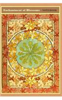 Enchantment of Blossoms NOTEBOOK [ruled Notebook/Journal/Diary to write in, 60 sheets, Medium Size (A5) 6x9 inches]