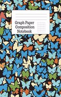 Graph Paper Composition Notebook: 5 Squares Per Inch - 100 Pages - 7.5 x 9.25 Inches - Paperback(77 Composition Book One)